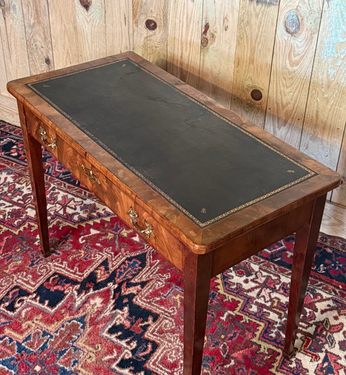 Petit bureau d'époque Empire en acajou. – Image 3