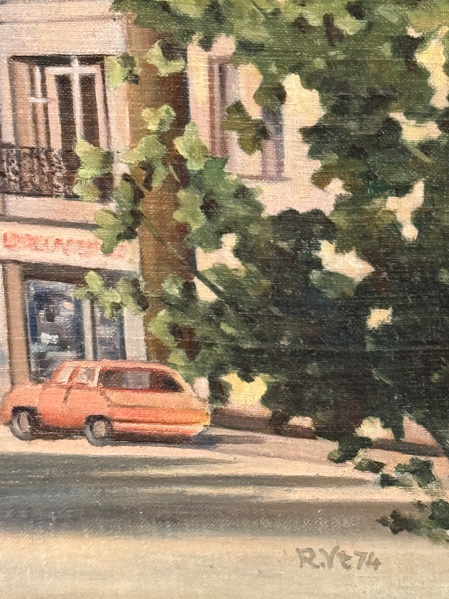 Peinture naïve. Ville de L'Aigle (Orne), Normandie, France. – Image 5