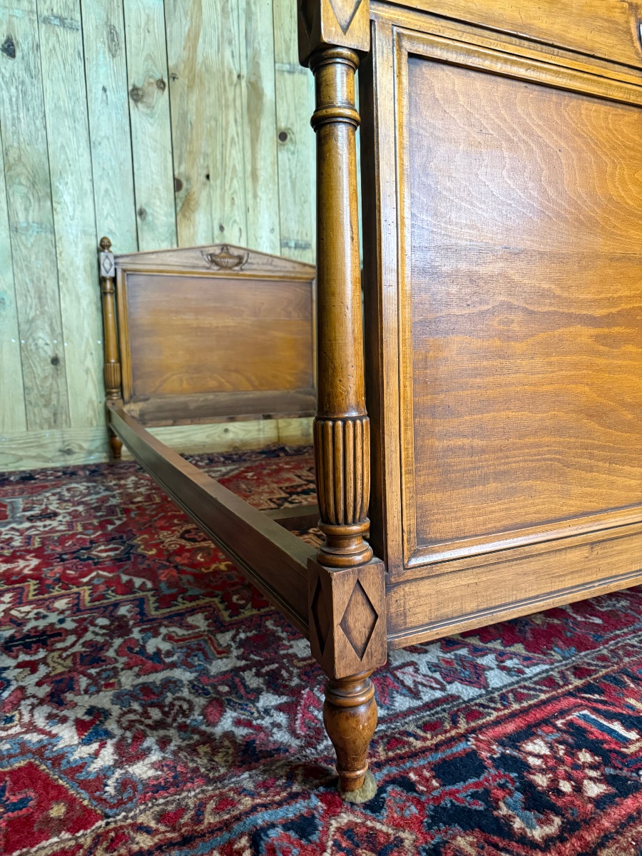 Paire de lits directoires d'époque XX ème – Image 3