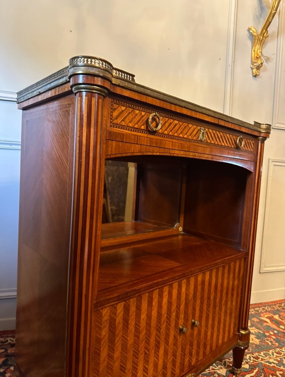 Bibus / meuble D’entre-deux De Style Louis XVI. – Image 2