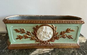 Jardinière De Style Louis XVI, à Médaillons.