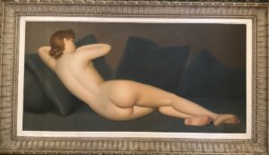Nu Féminin « L’endormie » Hst Signée M. Briard XX ème.