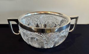 Coupe en cristal, maison Kirby Beard & Co