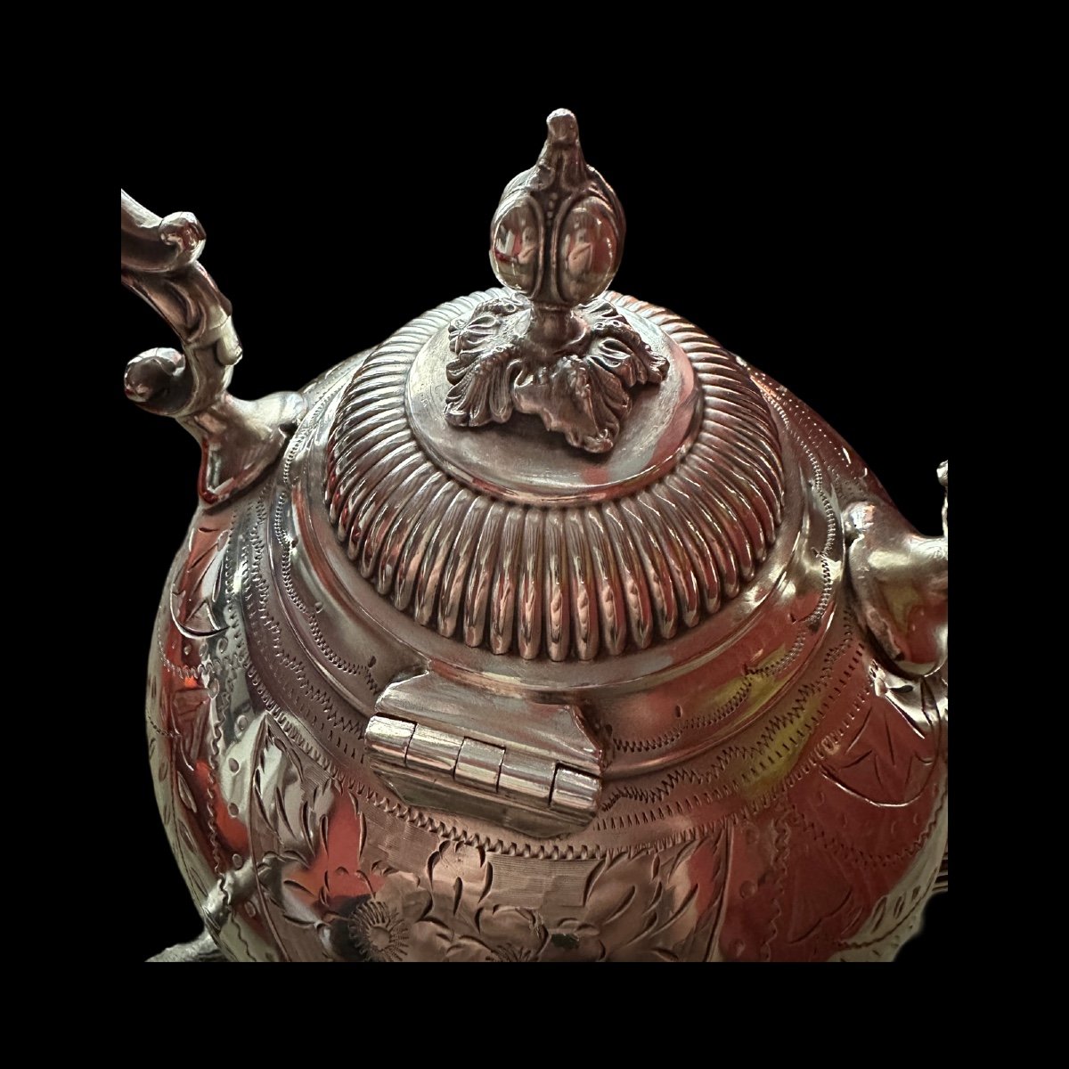 Samovar / théière anglaise du XIXe siècle – Image 2