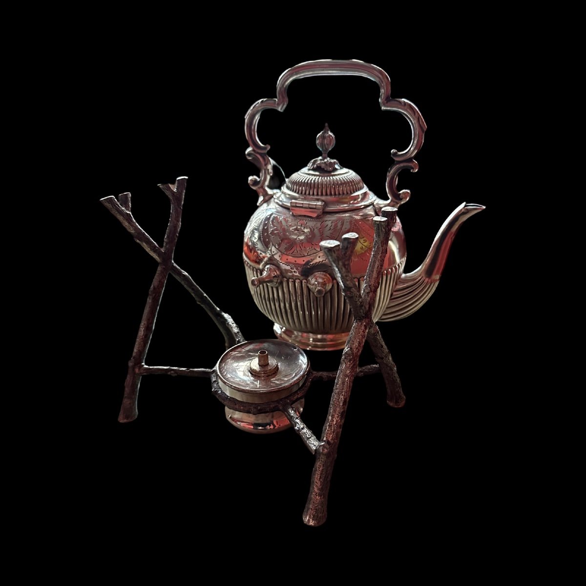 Samovar / théière anglaise du XIXe siècle – Image 6