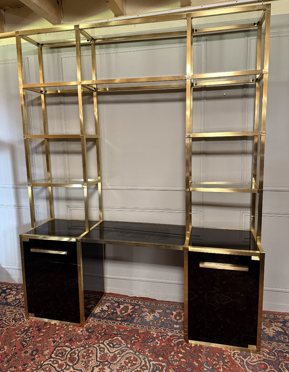 Kim Moltzer (1970) – Bibliothèque-bureau et table basse – Image 5