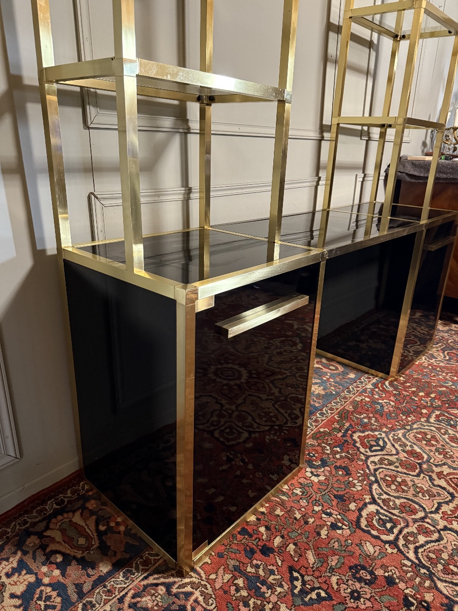 Kim Moltzer (1970) – Bibliothèque-bureau et table basse – Image 8