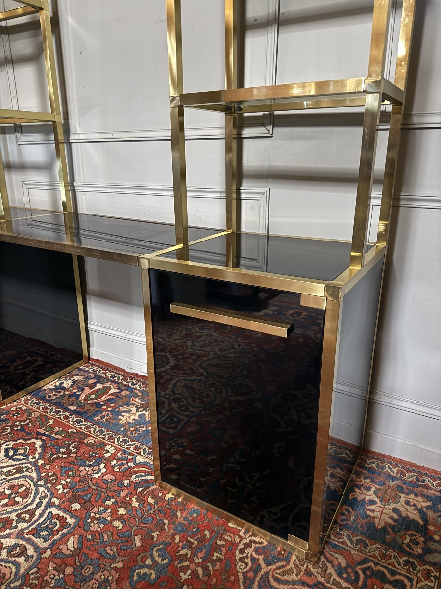 Kim Moltzer (1970) – Bibliothèque-bureau et table basse – Image 9
