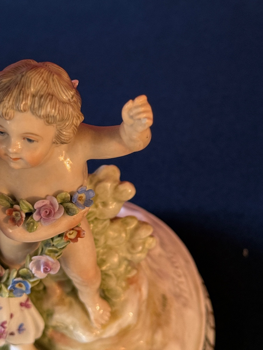 Groupe en porcelaine de Ludwigsburg, XVIIIe siècle – Image 5