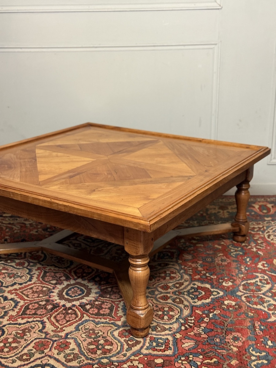 Table basse parquet Versailles – Image 3
