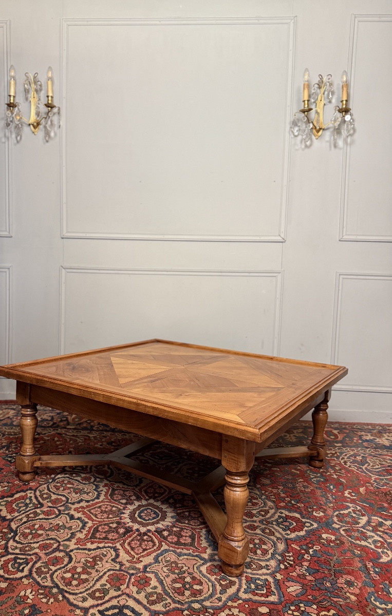 Table basse parquet Versailles