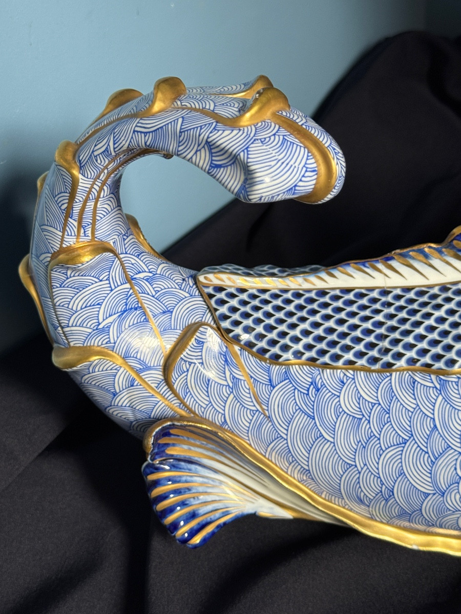 Giulia Mangani pour Ogetti, poisson en porcelaine peinte à la main – Image 3