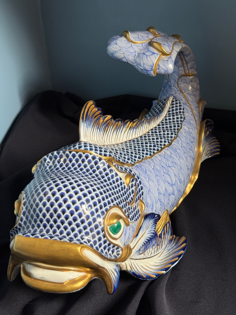Giulia Mangani pour Ogetti, poisson en porcelaine peinte à la main – Image 4
