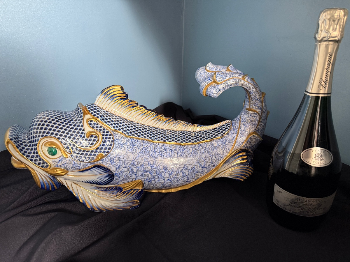 Giulia Mangani pour Ogetti, poisson en porcelaine peinte à la main – Image 7