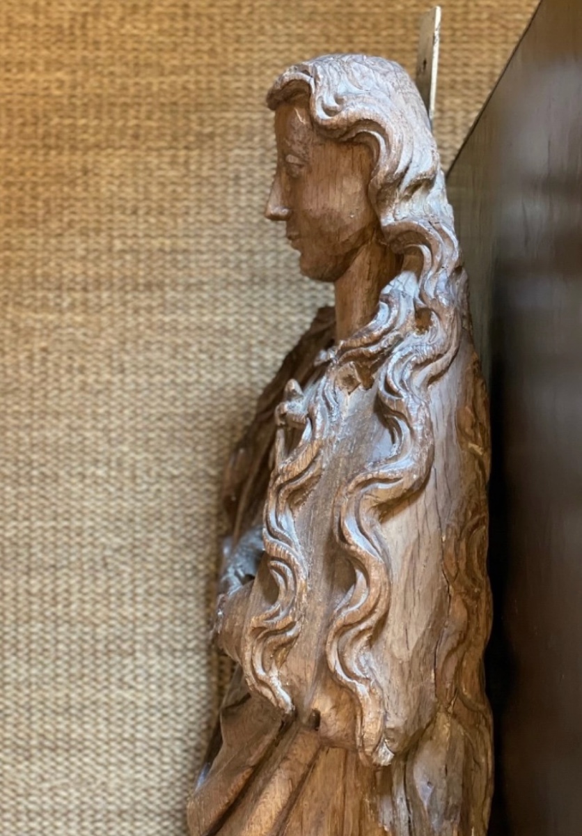 Statue de Marie-Madeleine, Rhin inférieur, début XVIe siècle – Image 3