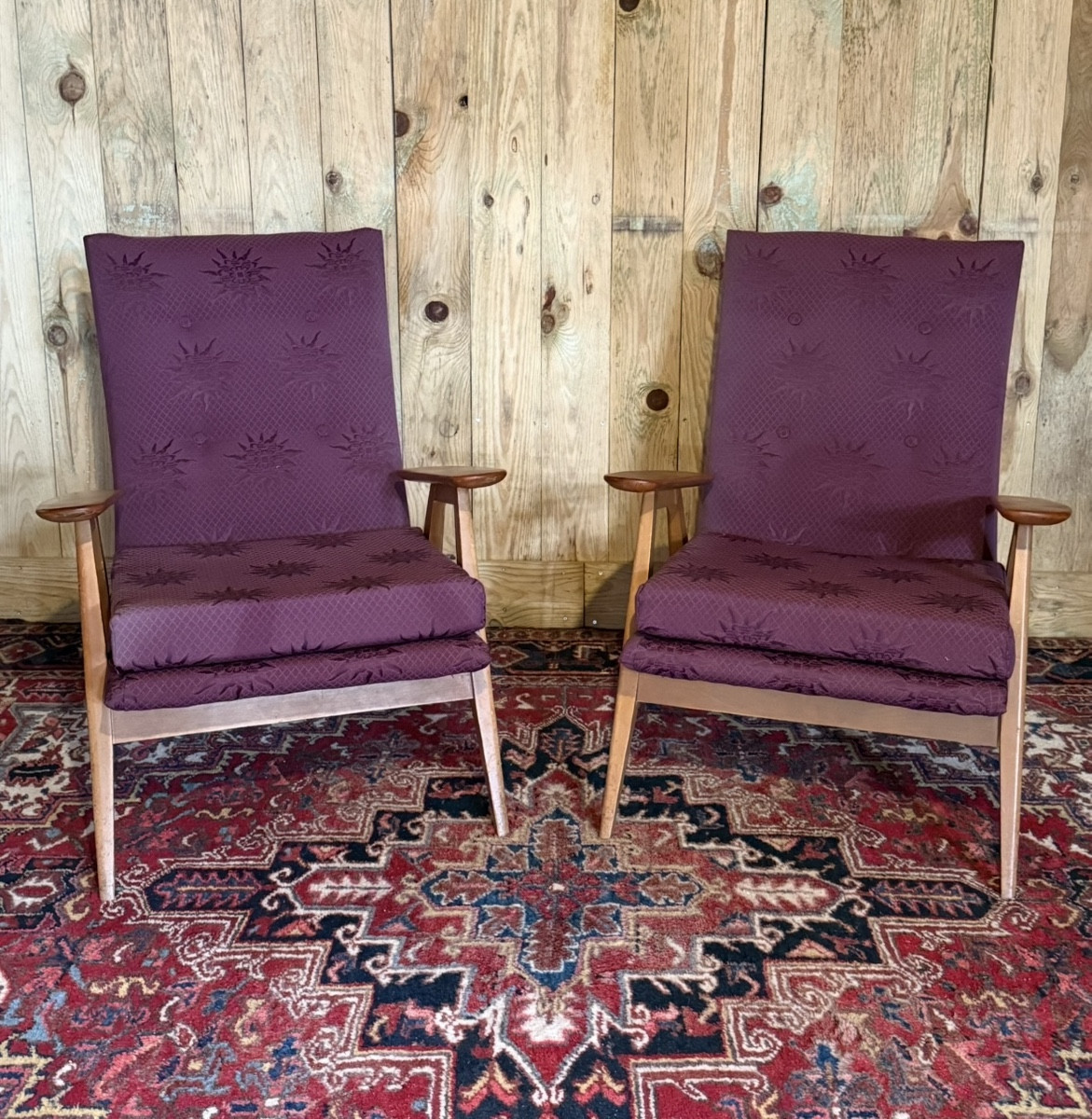 Steiner – Paire de fauteuils SK640 par Pierre Guariche, vers 1950 – Image 2