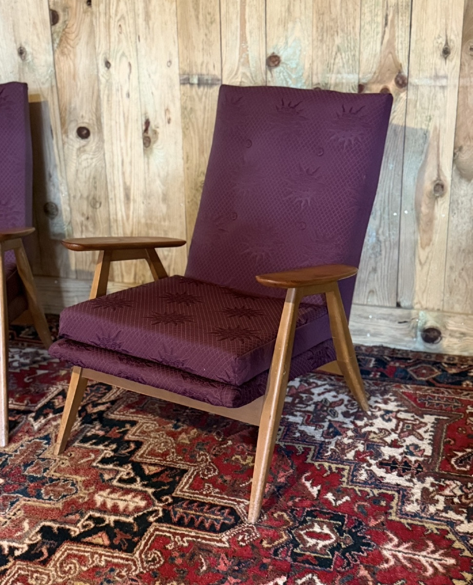 Steiner – Paire de fauteuils SK640 par Pierre Guariche, vers 1950 – Image 3