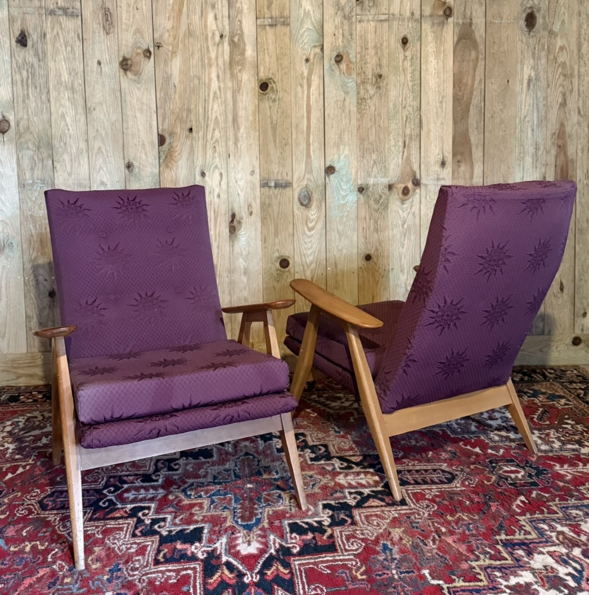 Steiner – Paire de fauteuils SK640 par Pierre Guariche, vers 1950 – Image 8