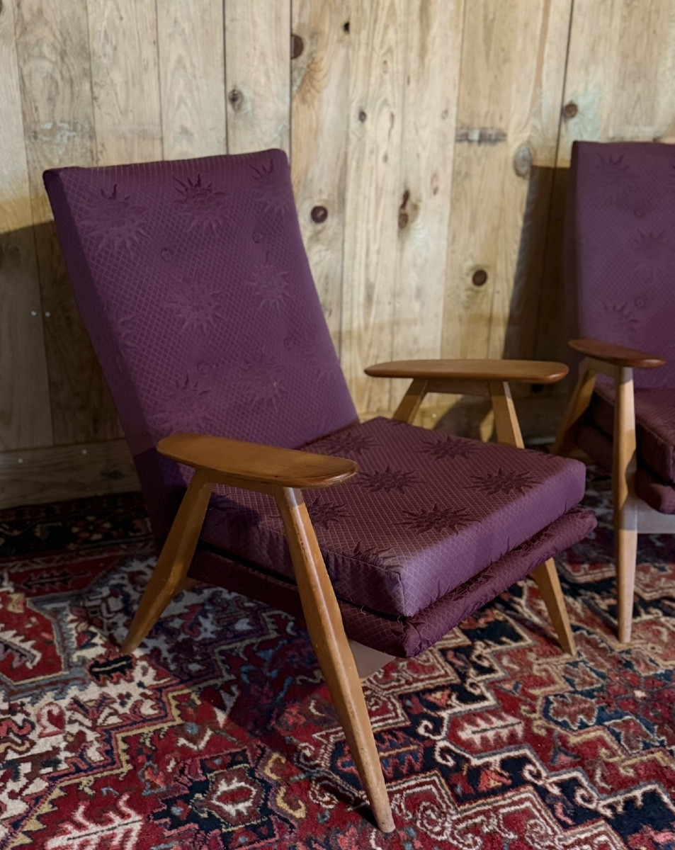 Steiner – Paire de fauteuils SK640 par Pierre Guariche, vers 1950 – Image 9