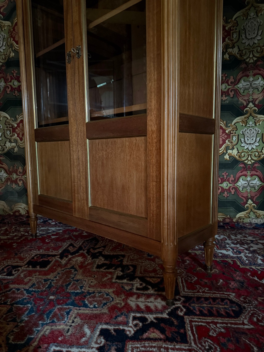 Vitrine ou bibliothèque de style Louis XVI – Image 5