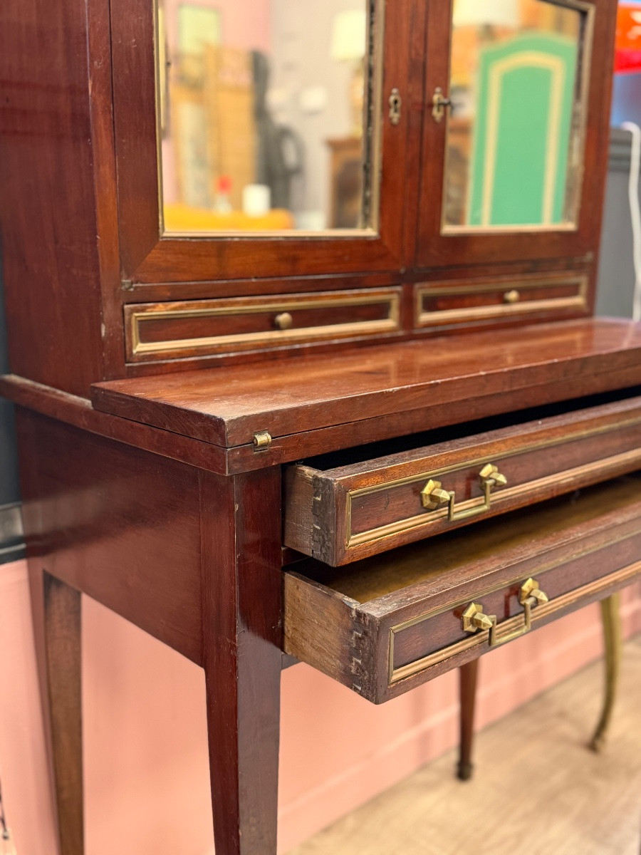 Bureau bonheur du jour Louis XVI – Image 3