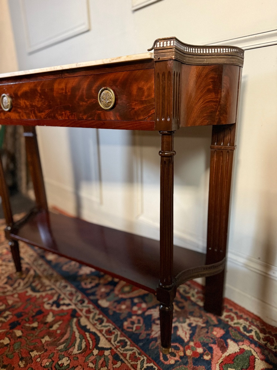 Paire de consoles Louis XVI – Image 5