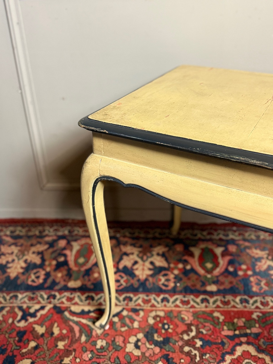 Table style Cabaret en bois peint – Image 4