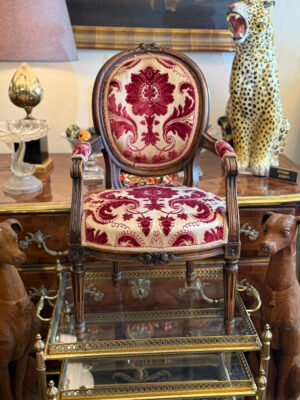Petit fauteuil d'enfant d'époque Louis XVI