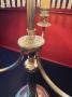 Lampe de style Louis XVI en métal argenté – Image 3
