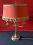 Lampe de style Louis XVI en métal argenté – Image 6