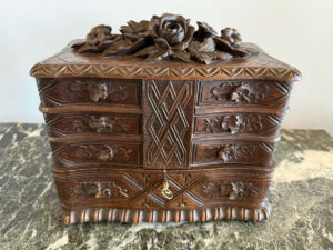 Coffret à bijoux de la Forêt-Noire / Black Forest d’époque XIXe
