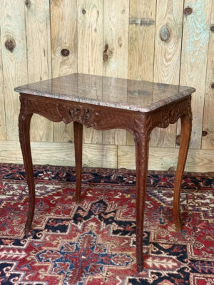 Table à gibier de style Régence d'époque XIXe