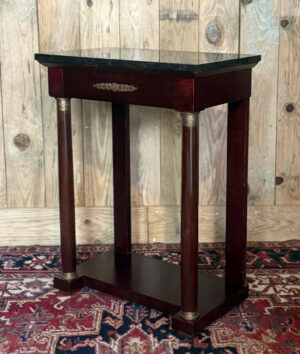 Console de style Empire en acajou