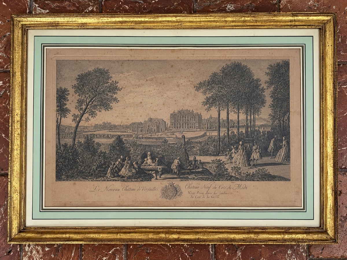 Ensemble de 6 gravures XVIIIe de Jacques Rigaud – Image 2