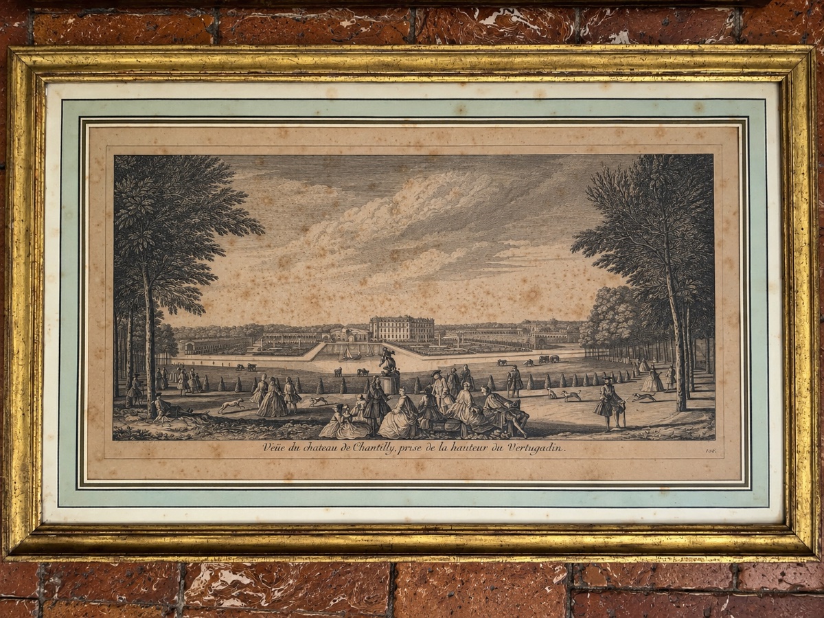 Ensemble de 6 gravures XVIIIe de Jacques Rigaud – Image 4