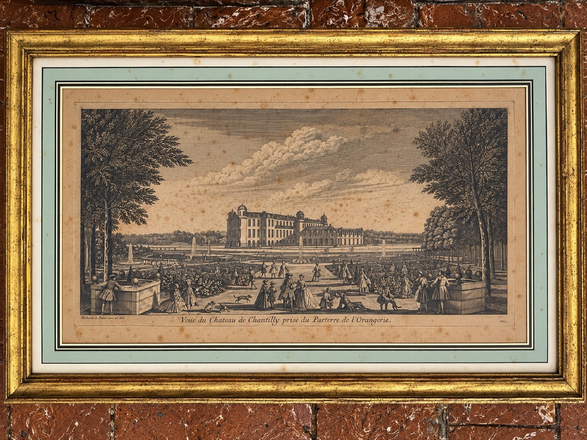 Ensemble de 6 gravures XVIIIe de Jacques Rigaud – Image 5
