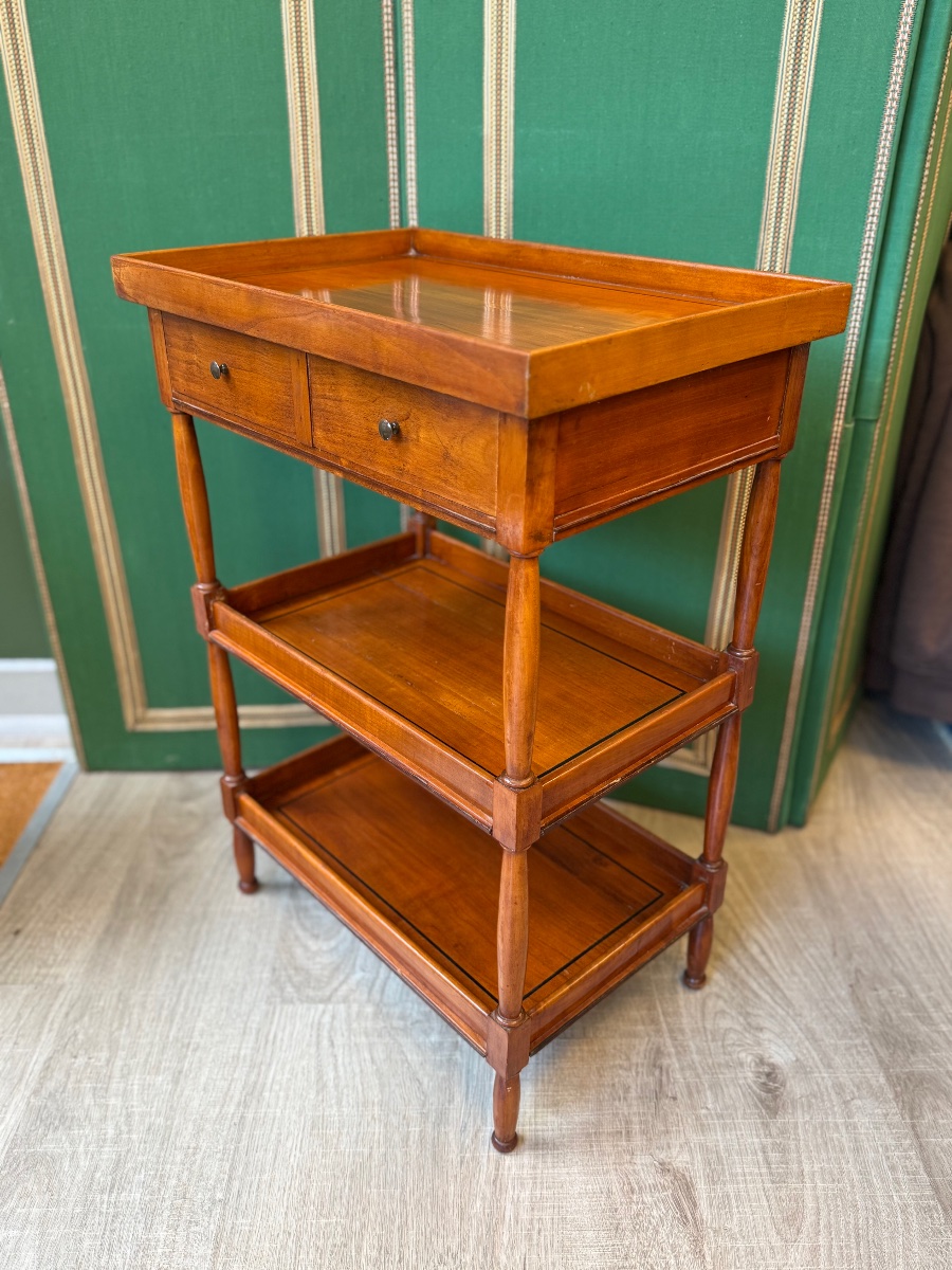 Table d’entre-deux en bois naturel – Image 2