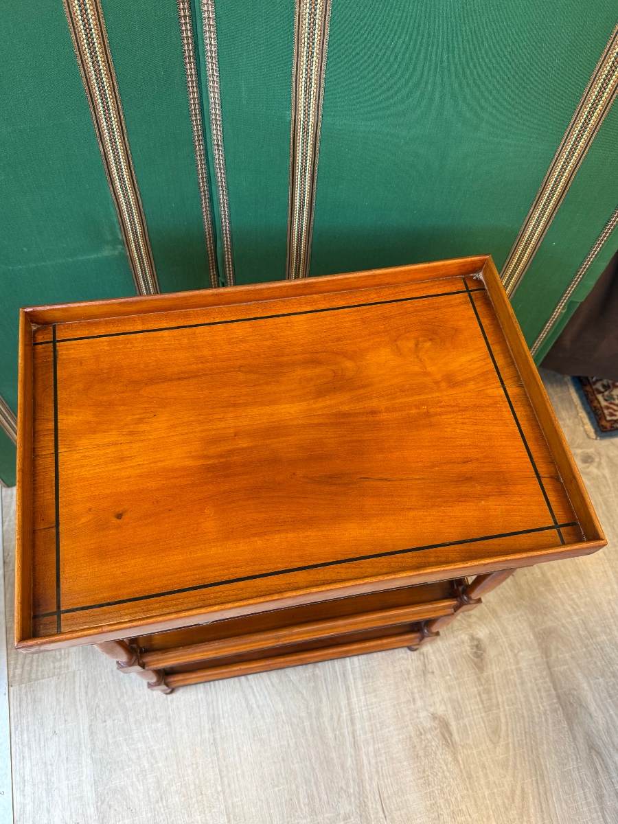 Table d’entre-deux en bois naturel – Image 5